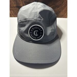 Criquet Brand 5 Panel Hat W/ Logo Badge Mens Baseball Hat Austin Texas Golf